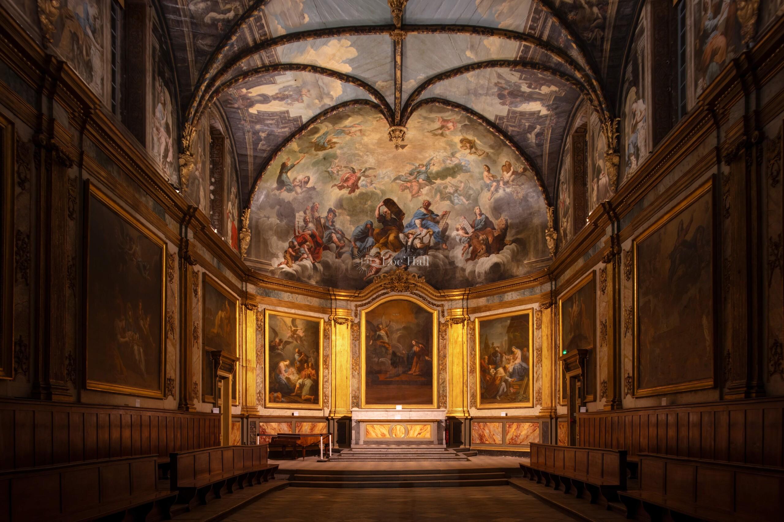 La chapelle des Carmélites à côté de Morada vu de l'intérieur